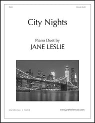 City Nights piano sheet music cover Thumbnail